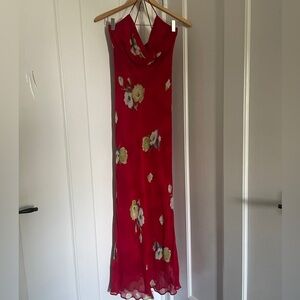 Hugs Buscati Red Maxi Dress